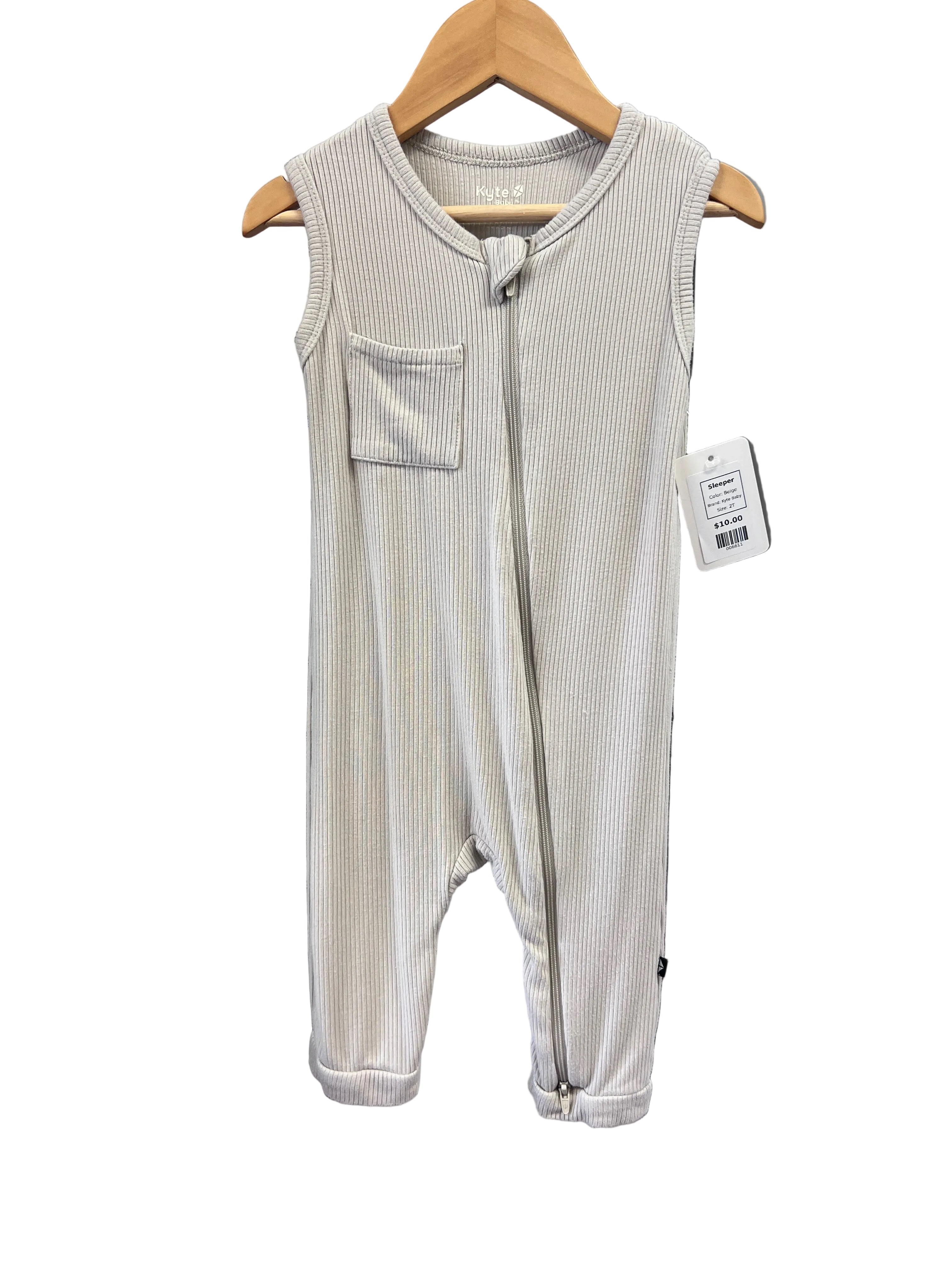 Beige Kyte Baby Sleeper, 2T