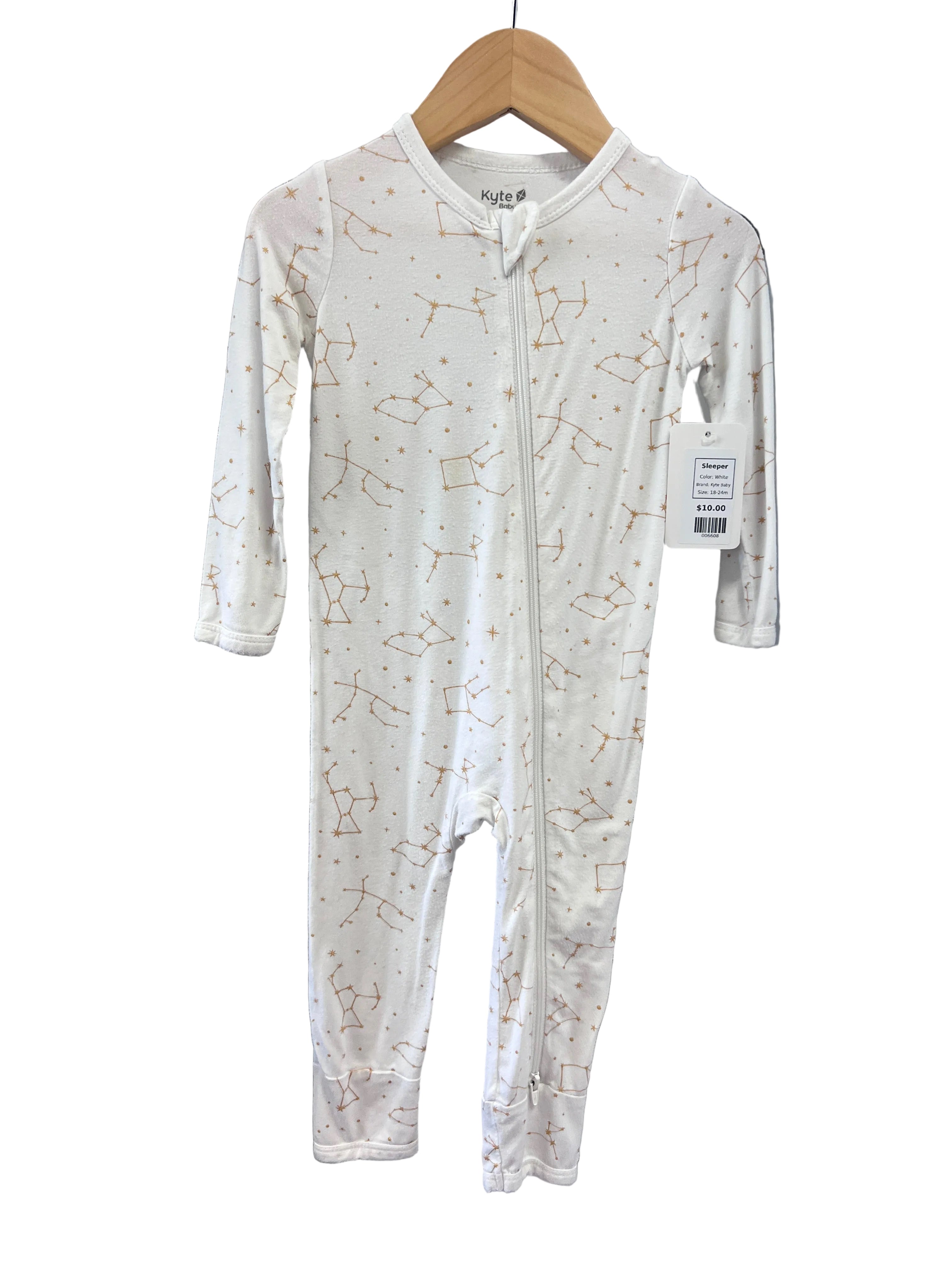 White Kyte Baby Sleeper, 18-24m