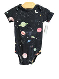 Black Loulou Lollipop Onesie, 6-12m
