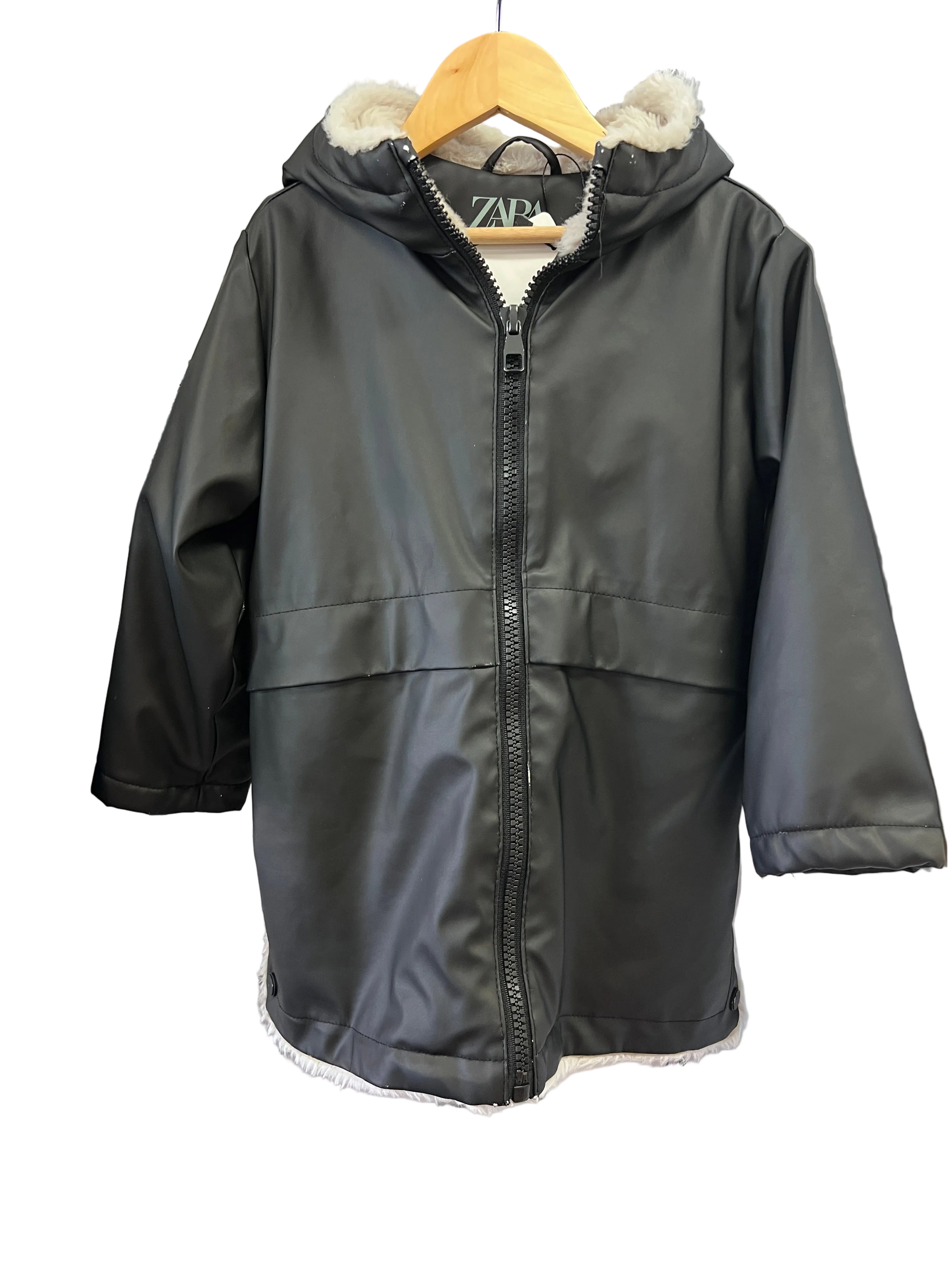 black Zara Rain Wear, 6y