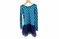 Teal Misc Dress, 6y