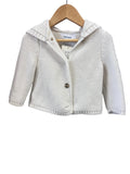 white Old Navy Knit Sweater, 6-12m