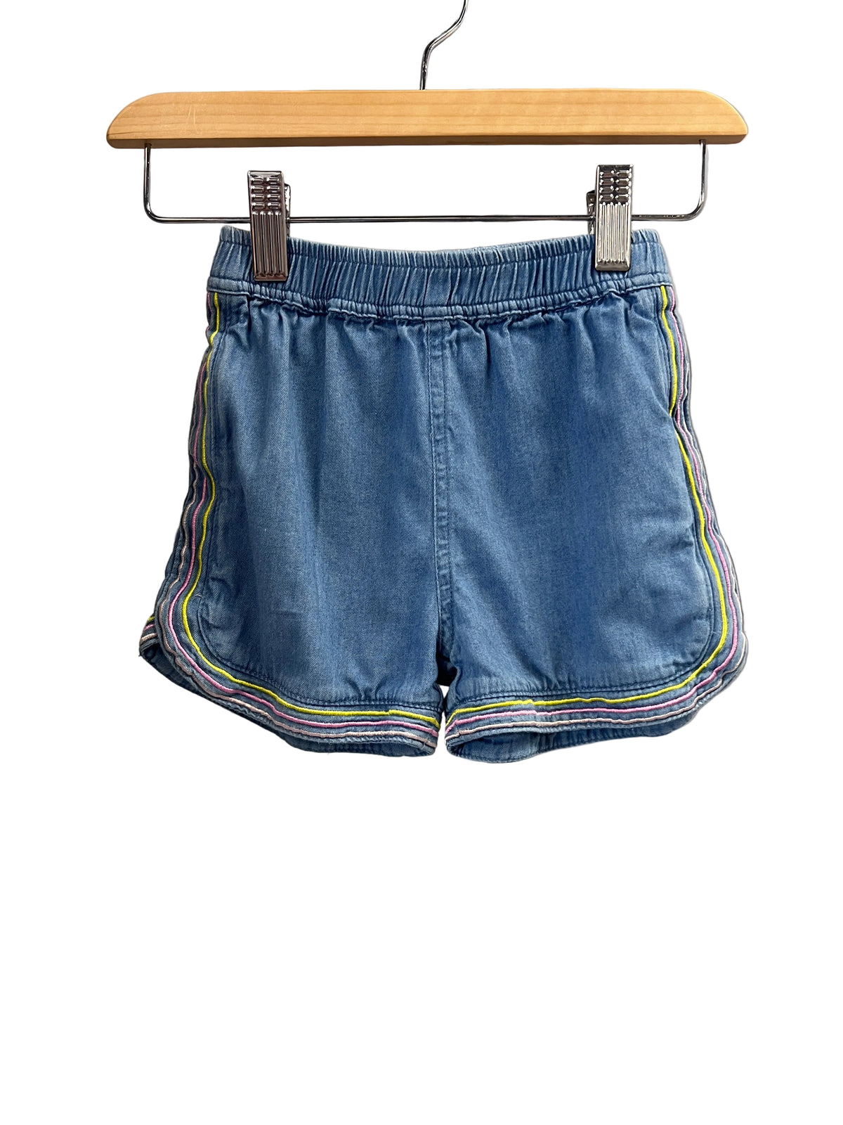denim Vignette Shorts, 3y
