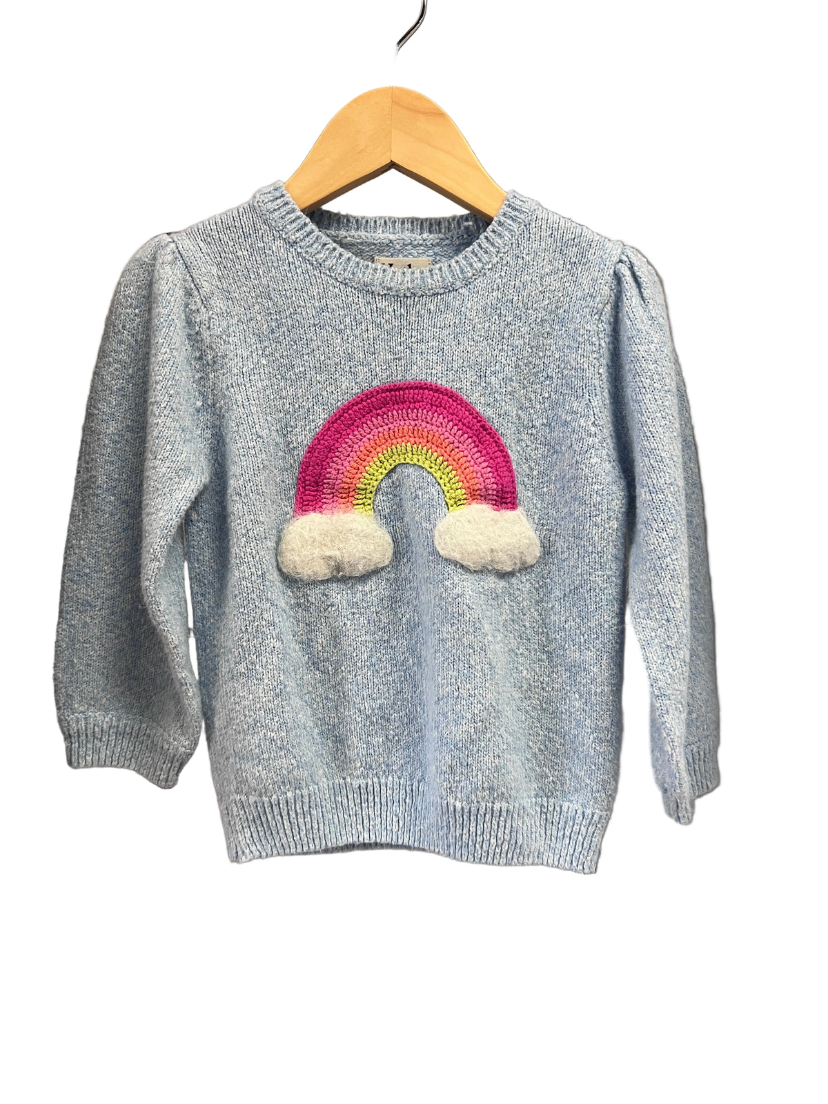 blue hatley knit, 3y