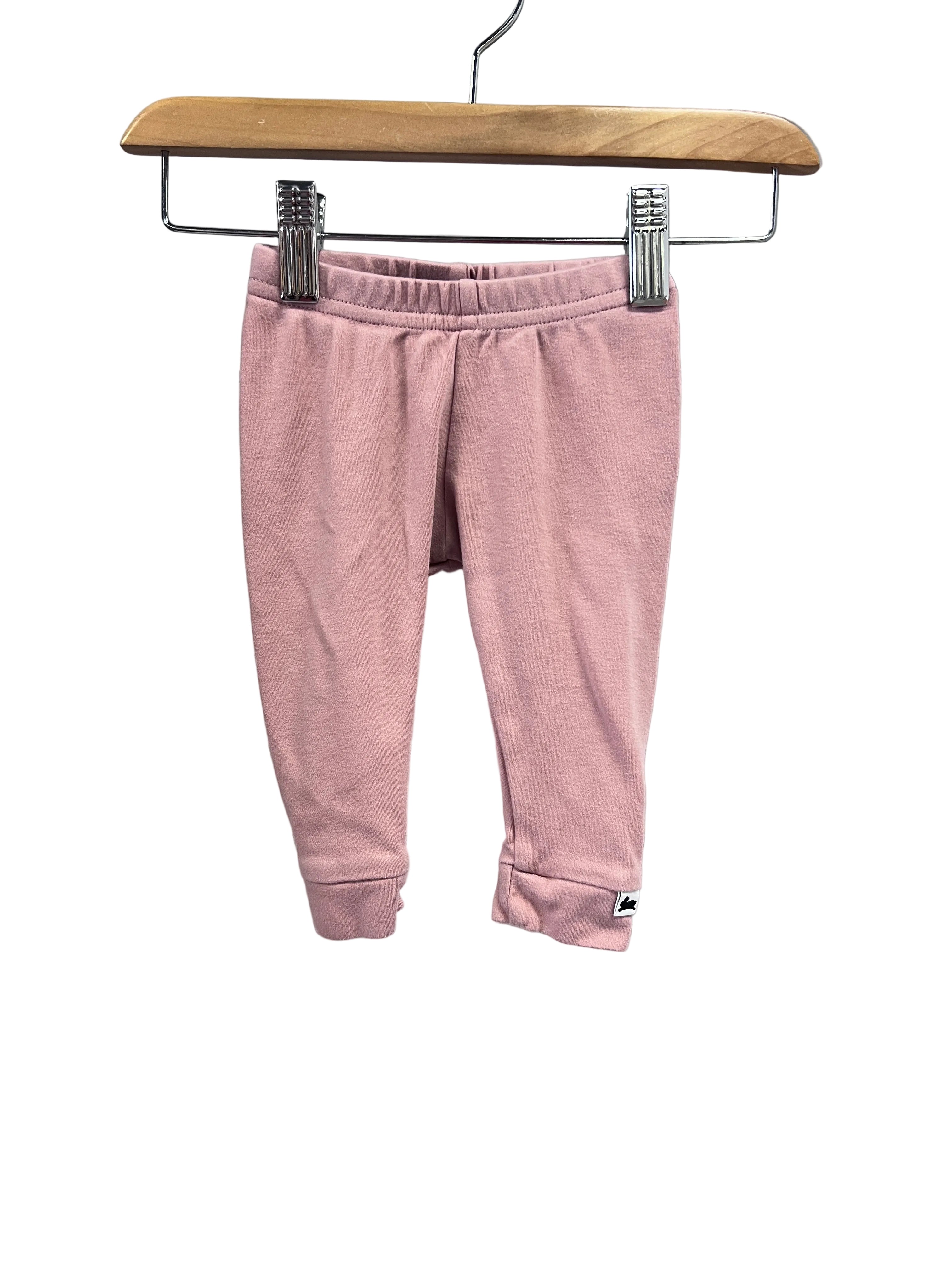 pink Little & Lively Pants, 3-6m