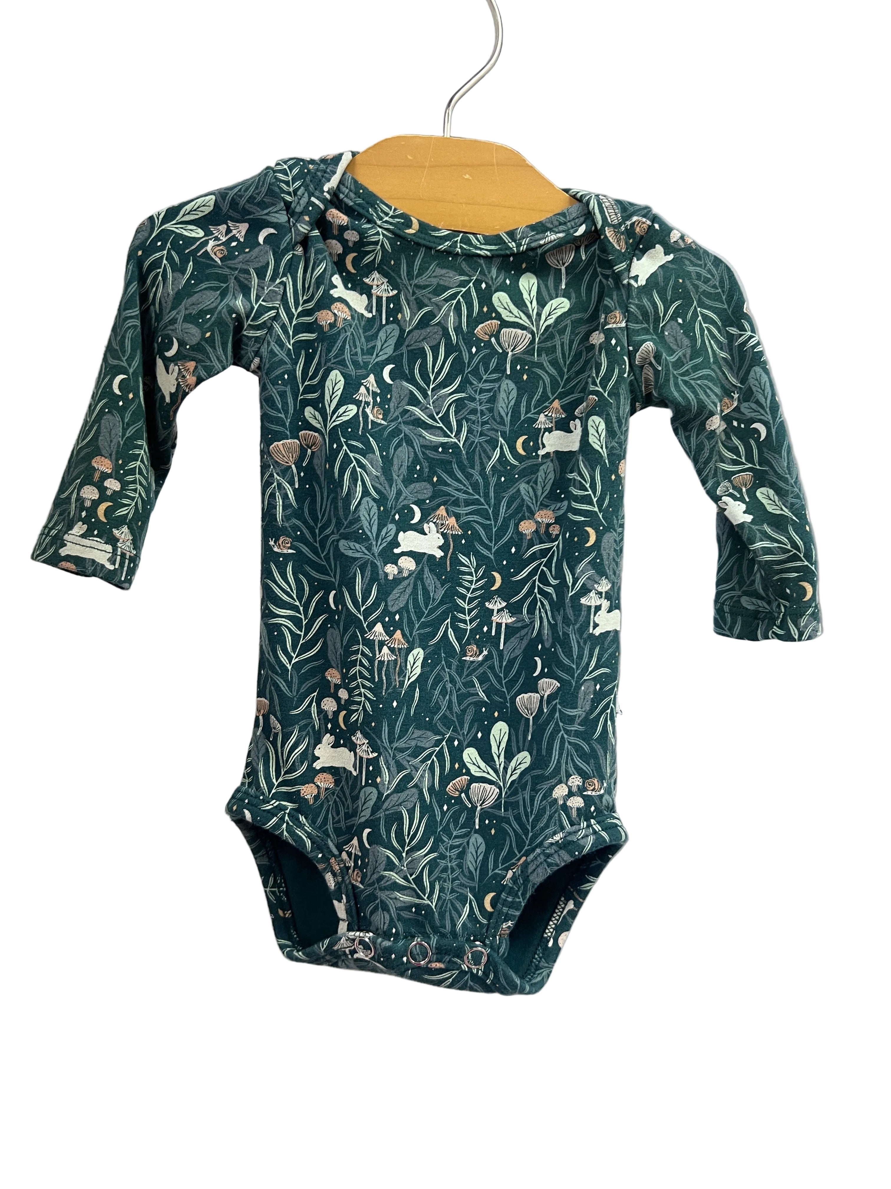 Green Little & Lively Onesie, 0-6m