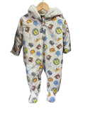 beige Mick Mack Outerwear, 6-9m