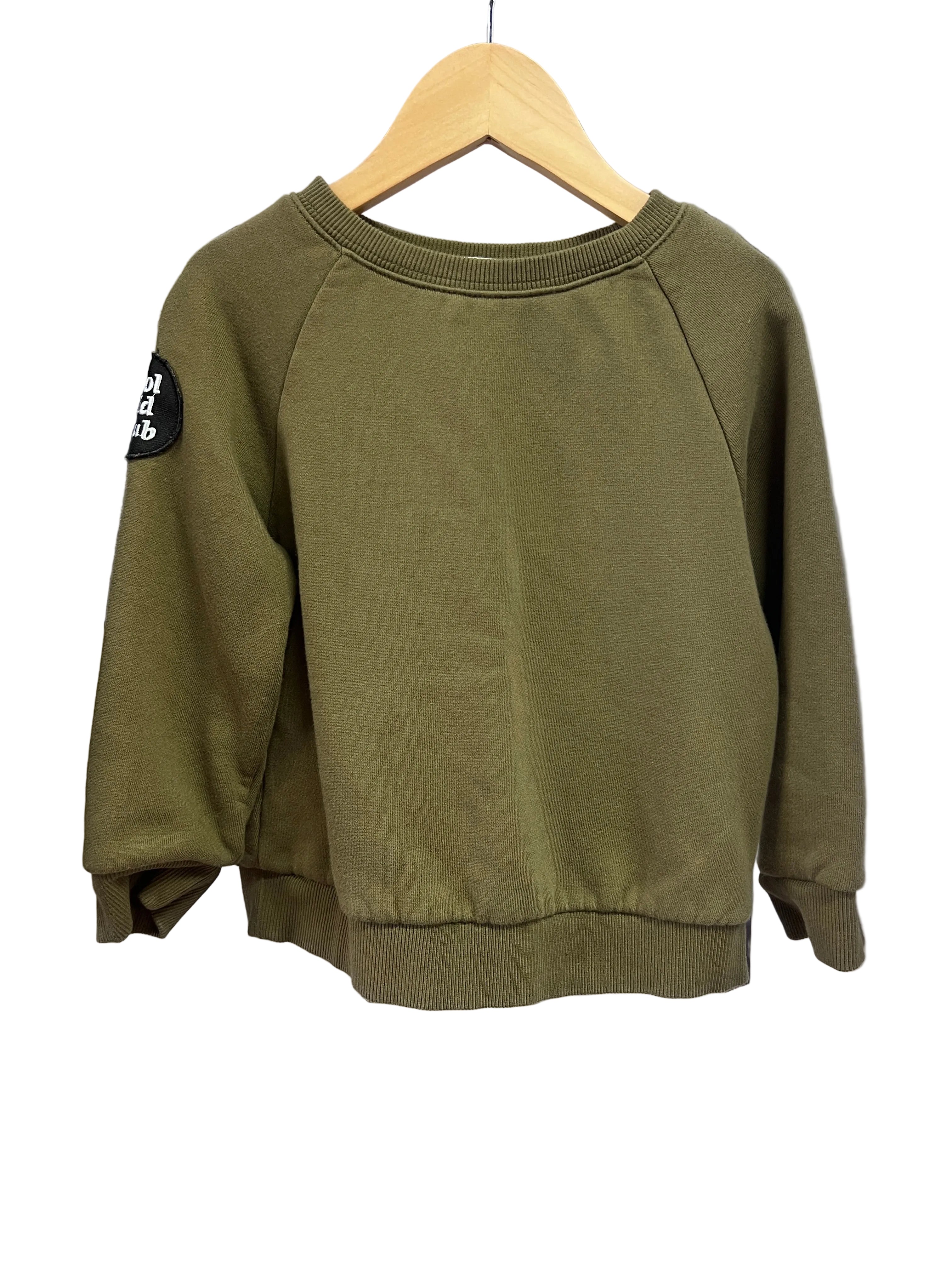 Green Little Rowe Sweatshirt, 4t