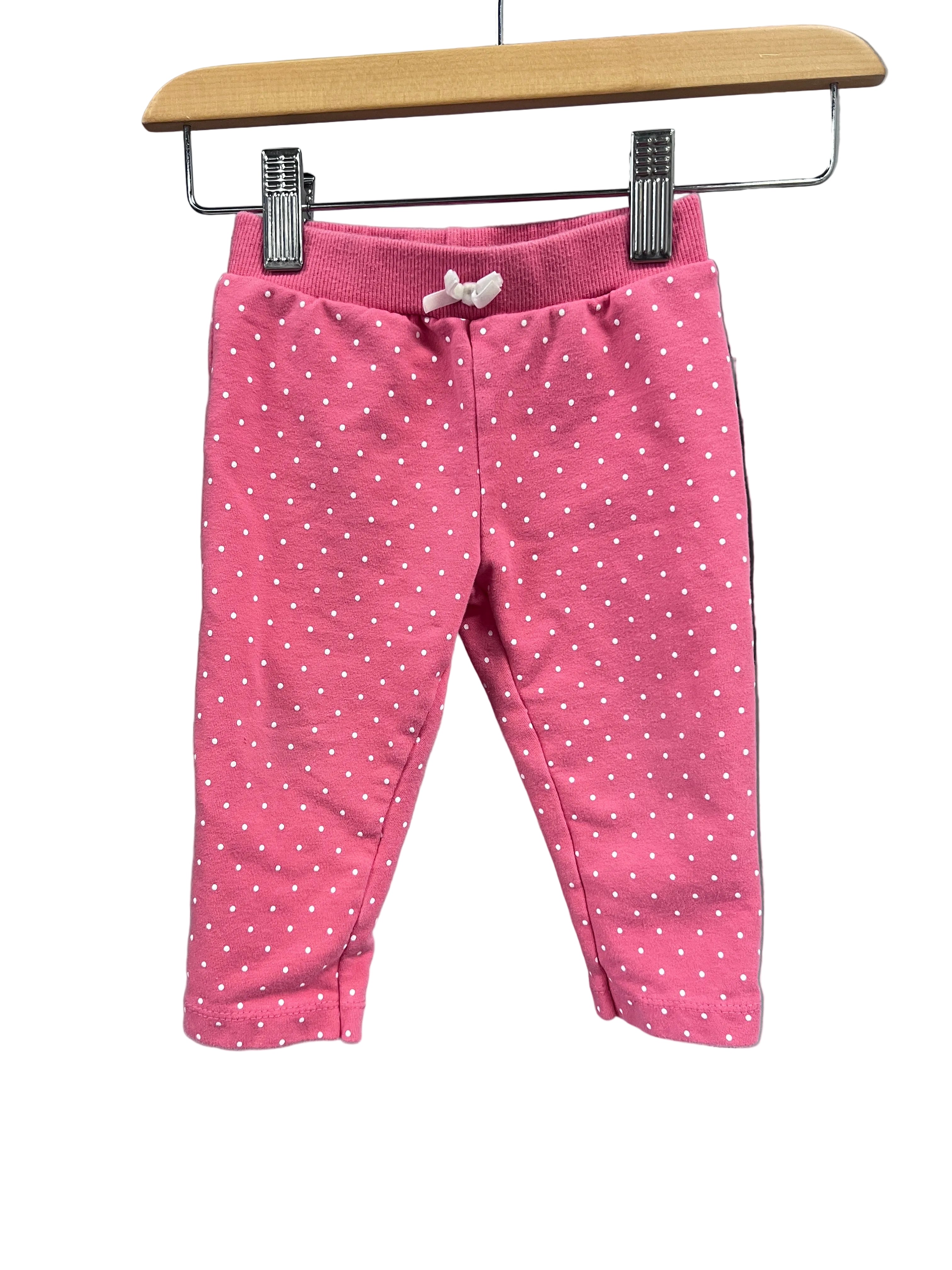 pink Carters PANTS, 9m