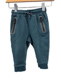 green Old Navy pants, 12-18m