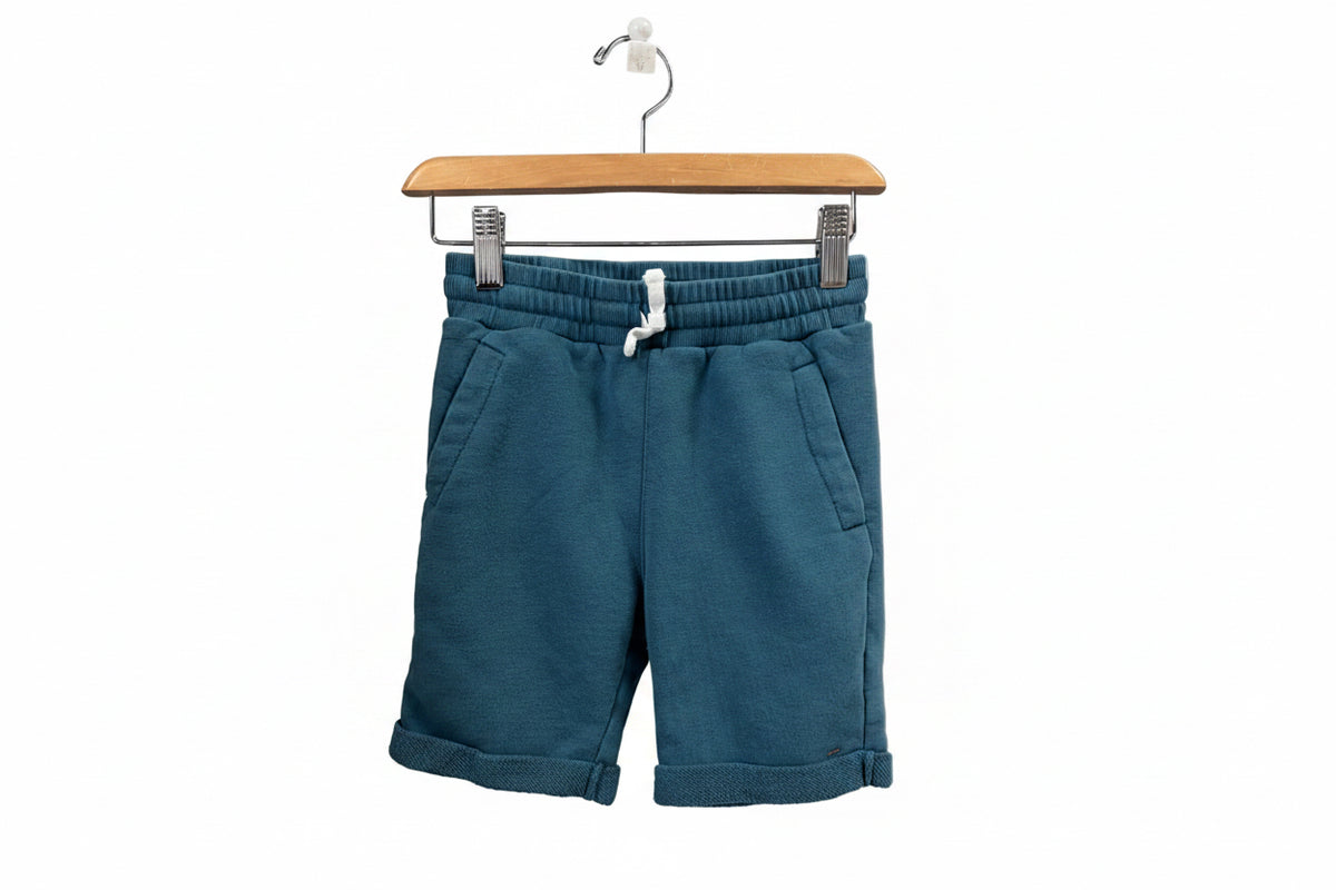 green Deux Par Deux Shorts, 6y