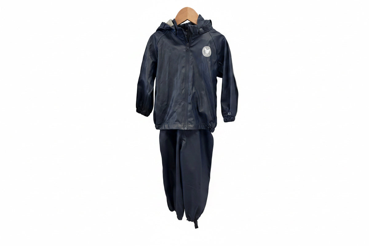 blue Wheat Kids Rain Wear, 2y