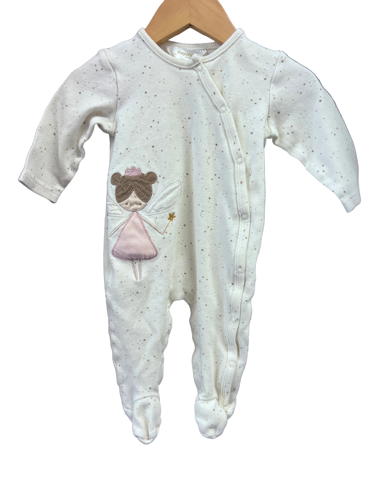 ivory Mayoral Sleeper, 2-4m