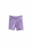 purple justice shorts, 5/6y