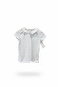 white Oshkosh shirt, 2t