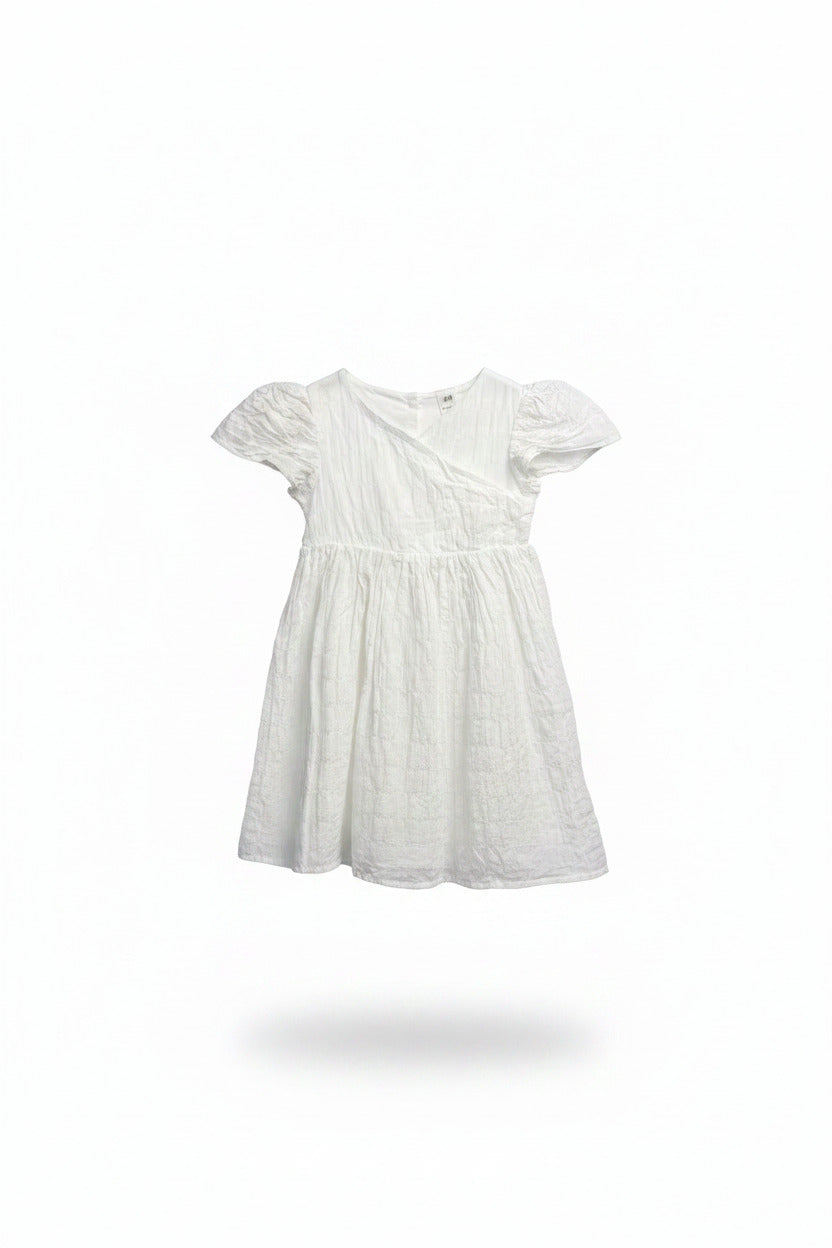White H&M Dress, 1.5 -2y