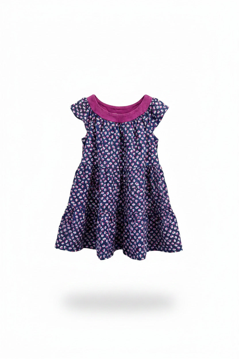 blue Tea Collection Dress, 3y