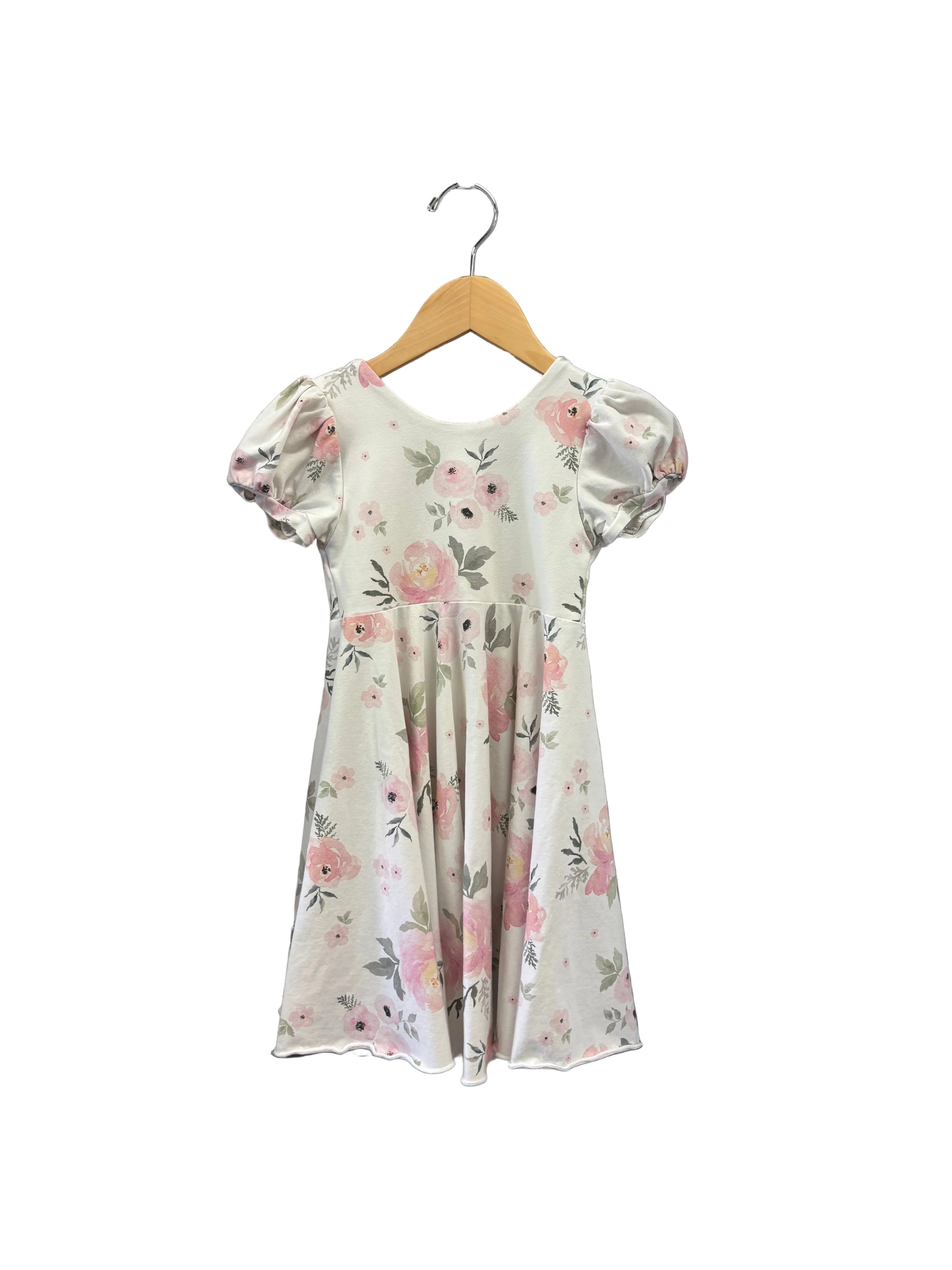 White Bella’s Babes + Co Dress, 4T