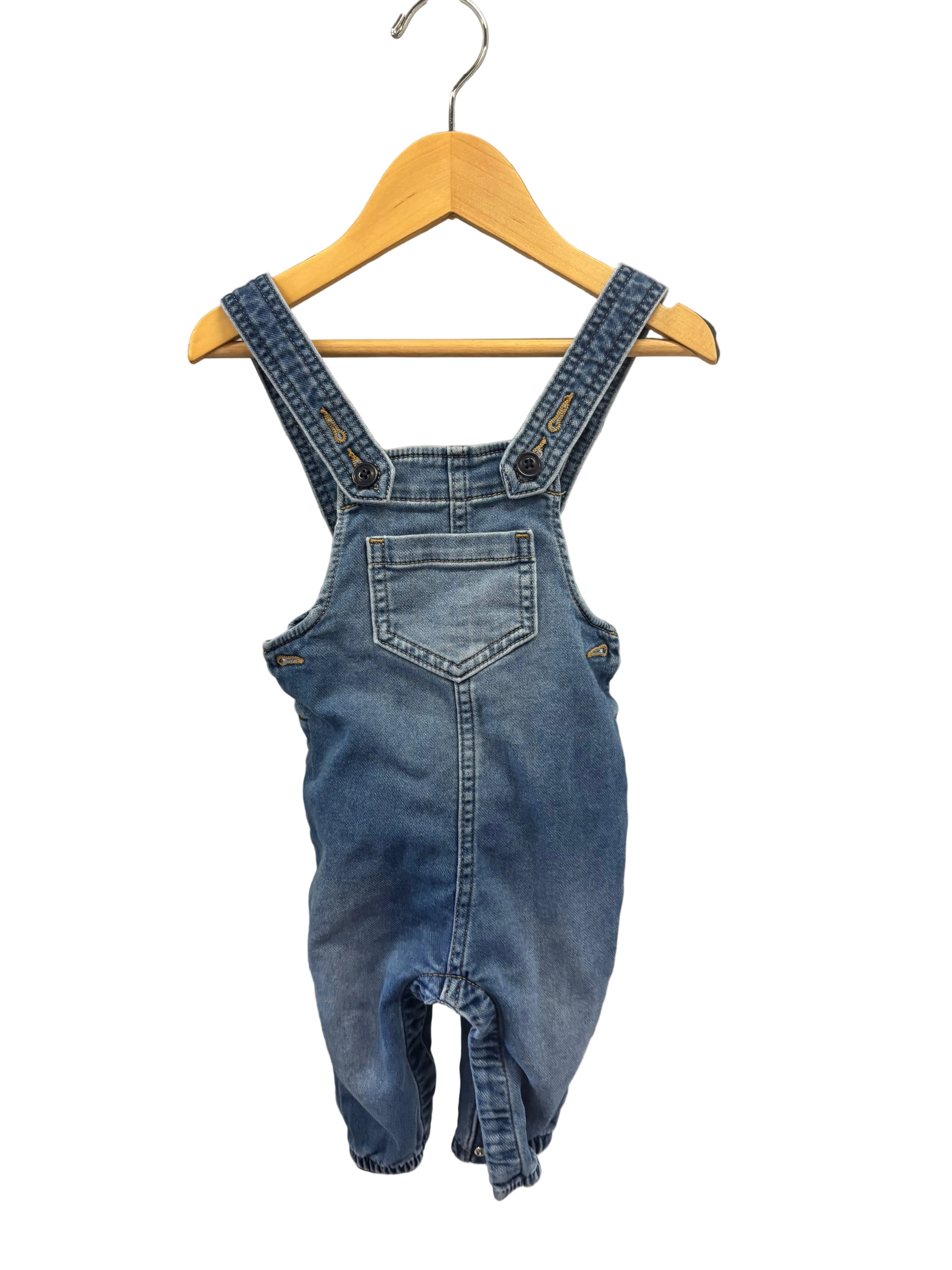 Denim Gap Overalls, 6-12m