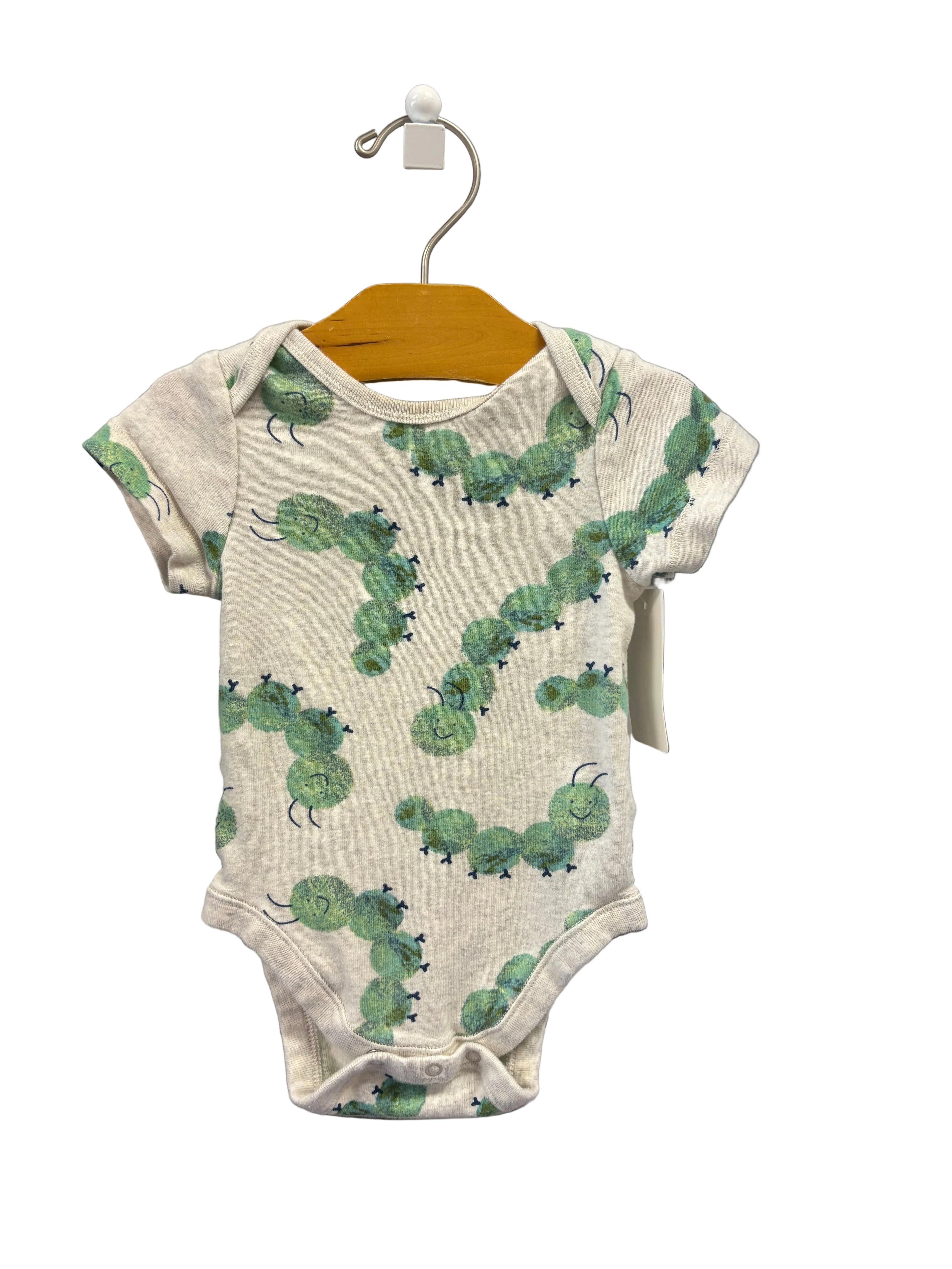 Oatmeal Old Navy Onesie, 6-12m