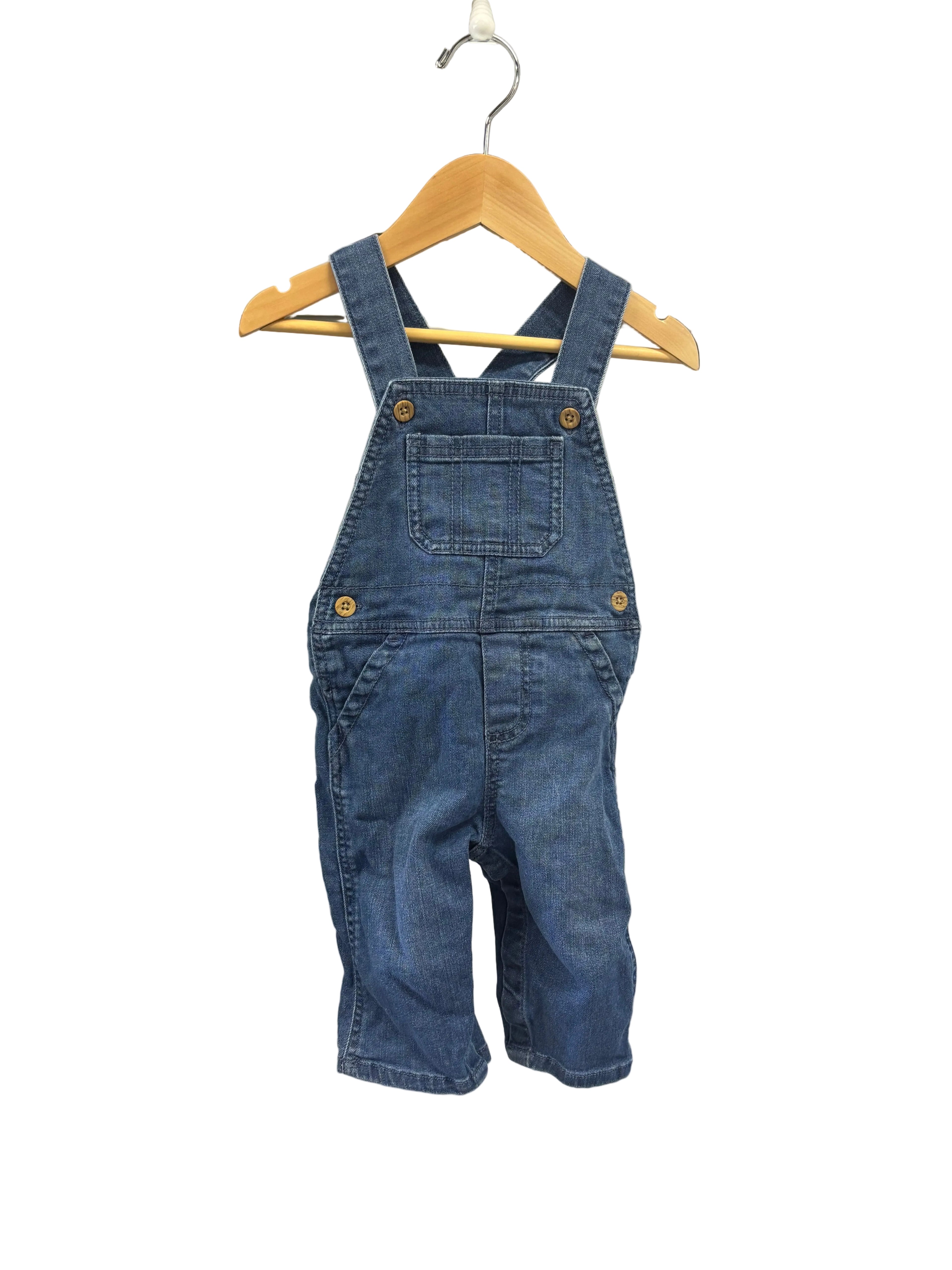 Denim Carters Overalls, 9m