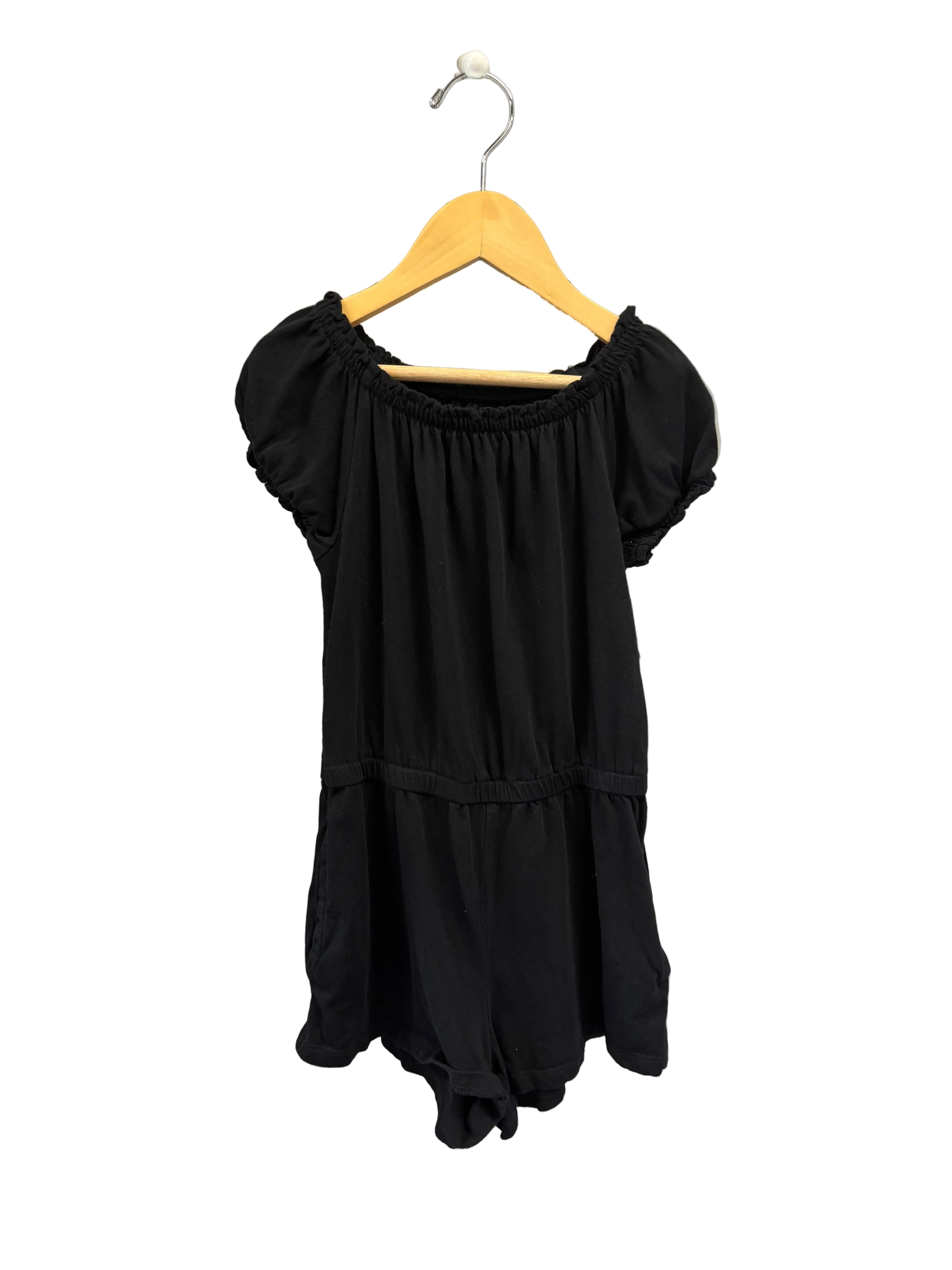 Black Old Navy Romper, 6-7y
