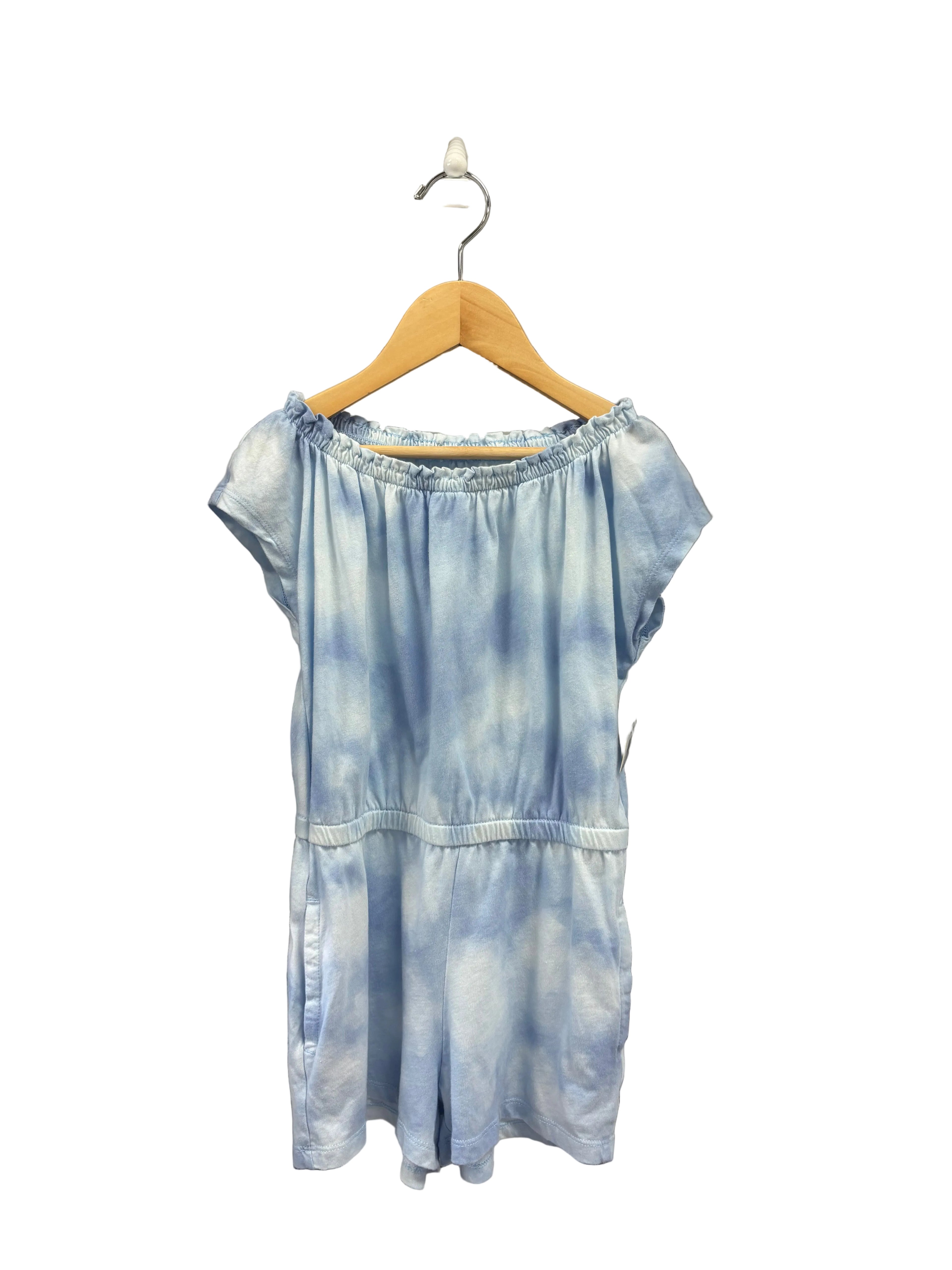 blue Old Navy Romper, 6-7y