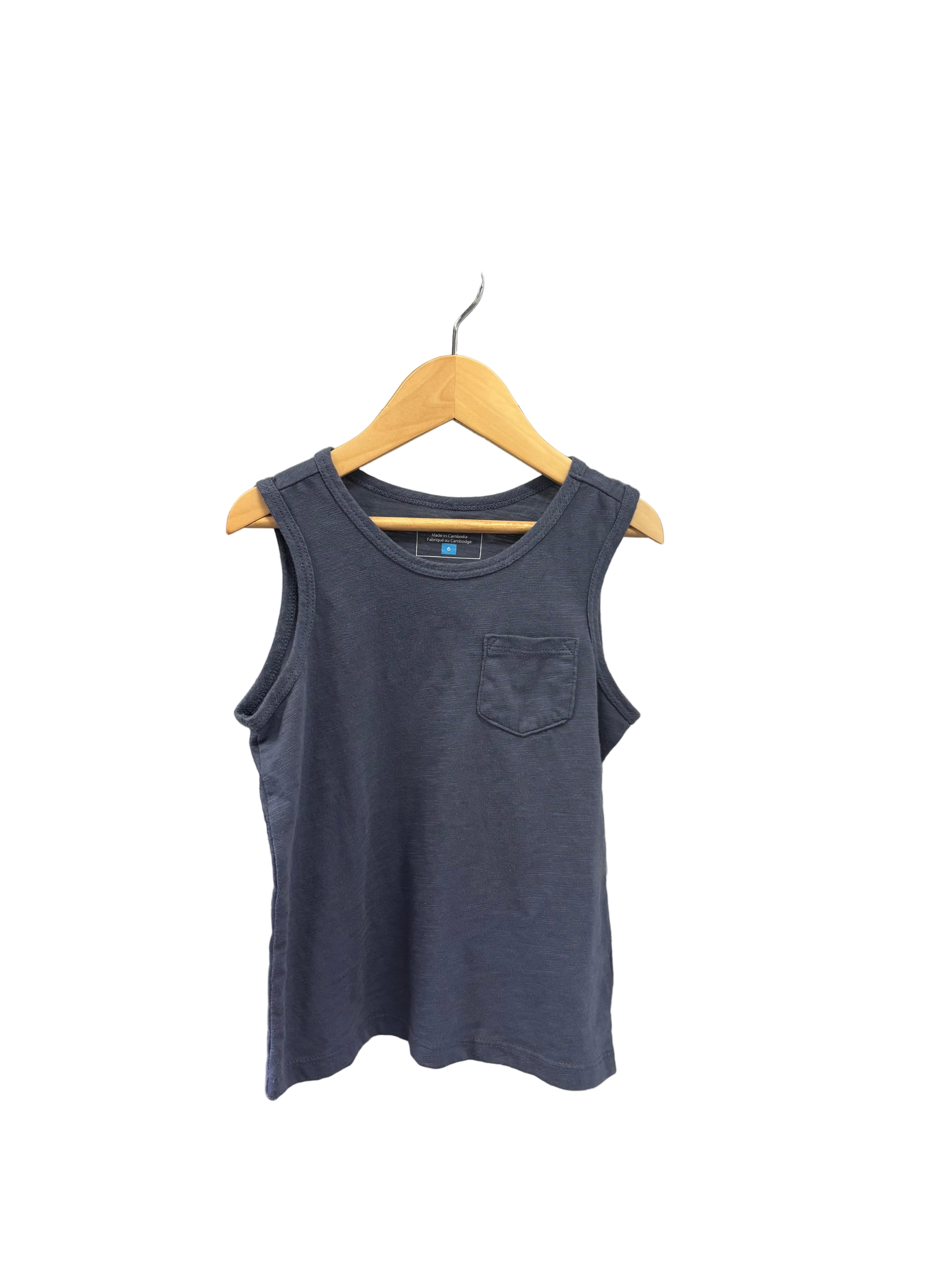 blue Andy & Evan Tank Top, 6y