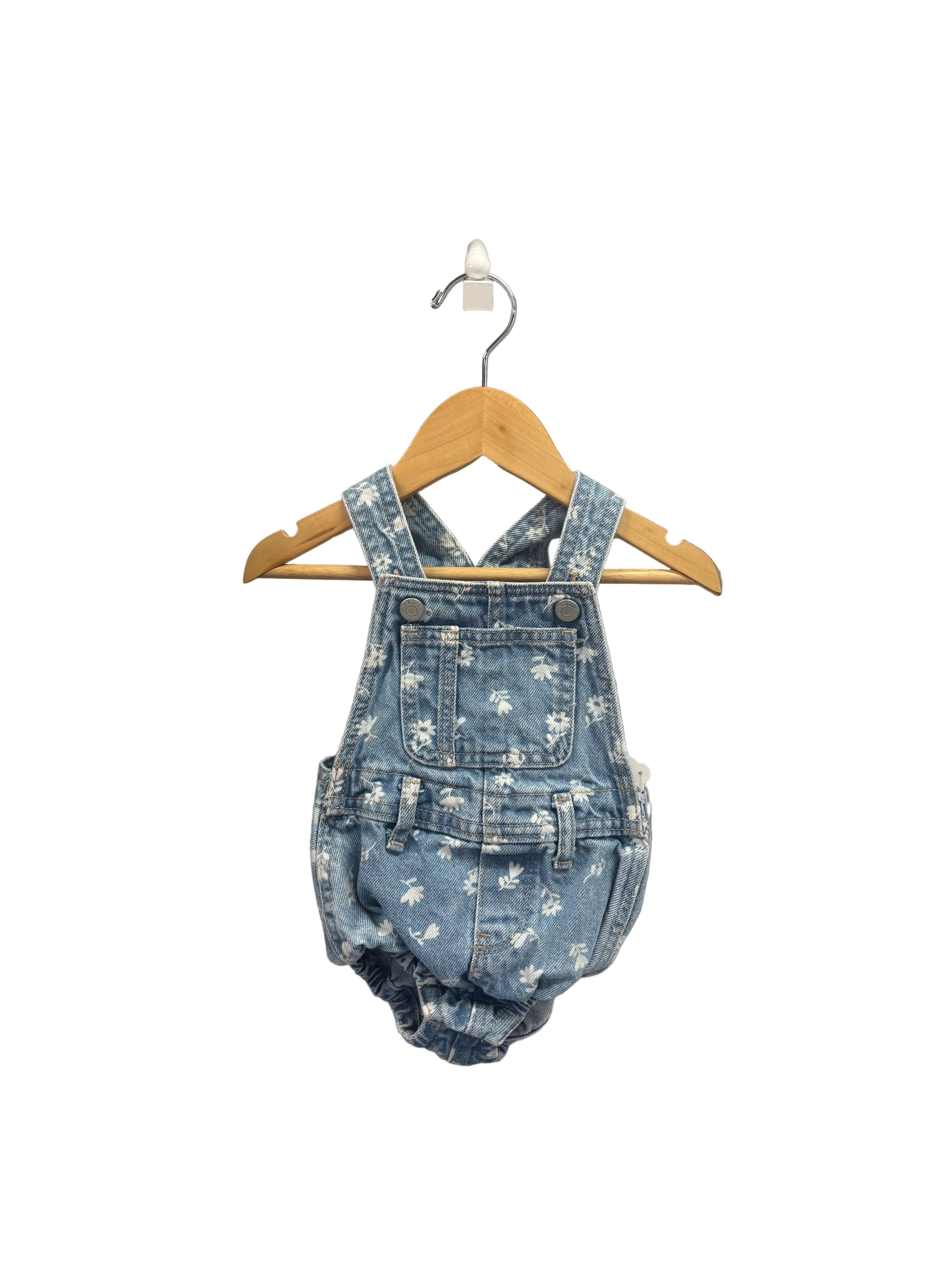 Denim Old Navy Overalls, 6-12m